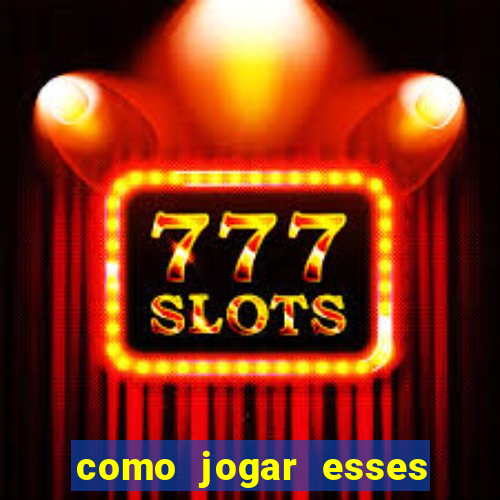 como jogar esses joguinhos que ganha dinheiro